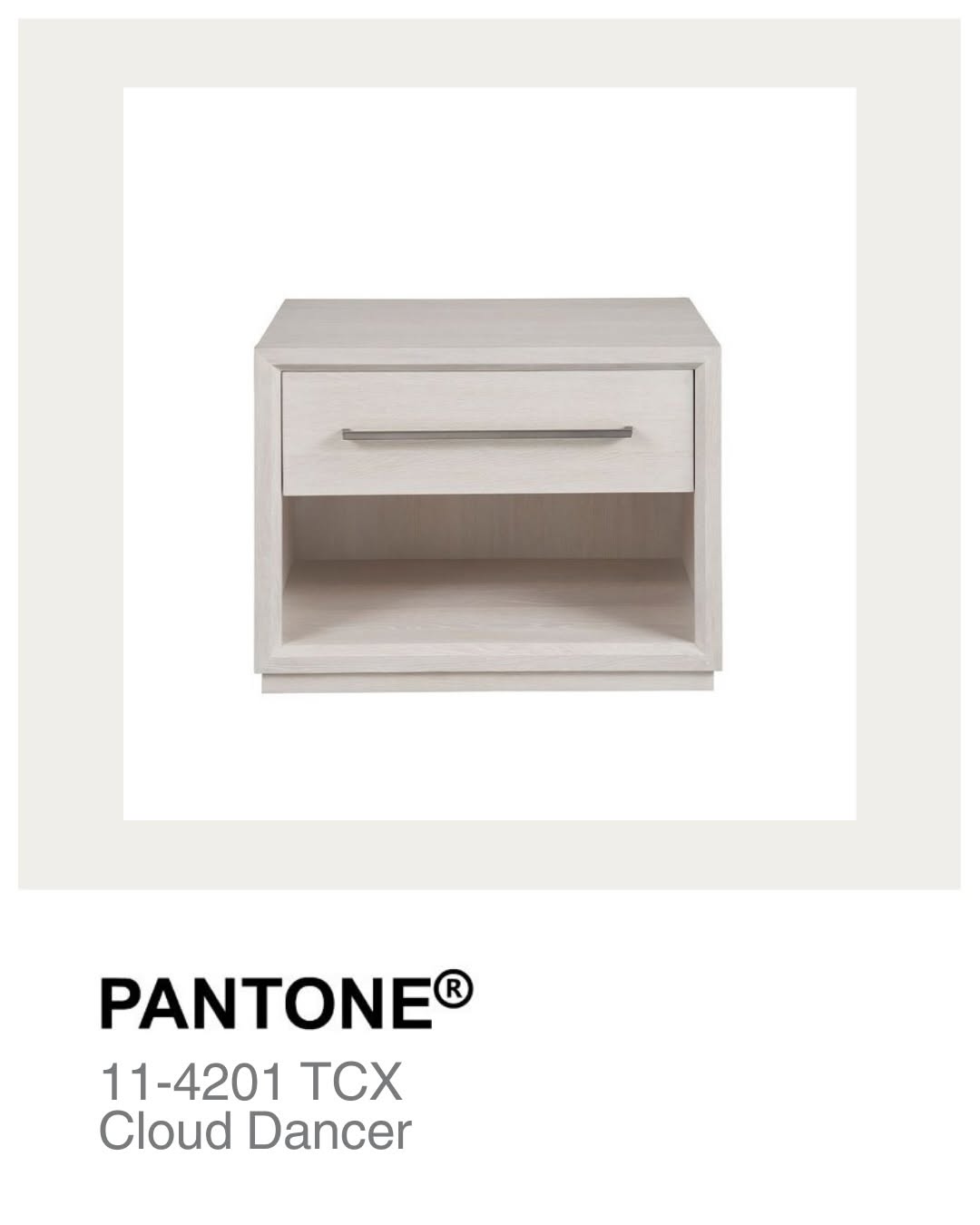 Meet Cloud Dancer Pantone s Colour of the Year 2026. Soft  airy  and beautifully understated. We can t wait…