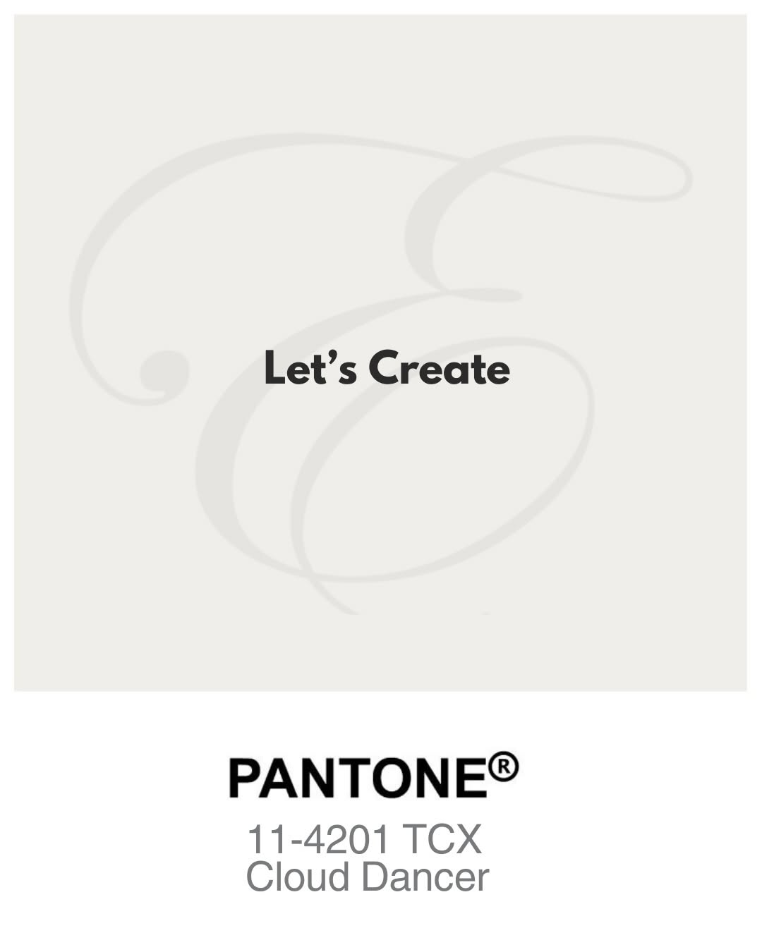 Meet Cloud Dancer Pantone s Colour of the Year 2026. Soft  airy  and beautifully understated. We can t wait…